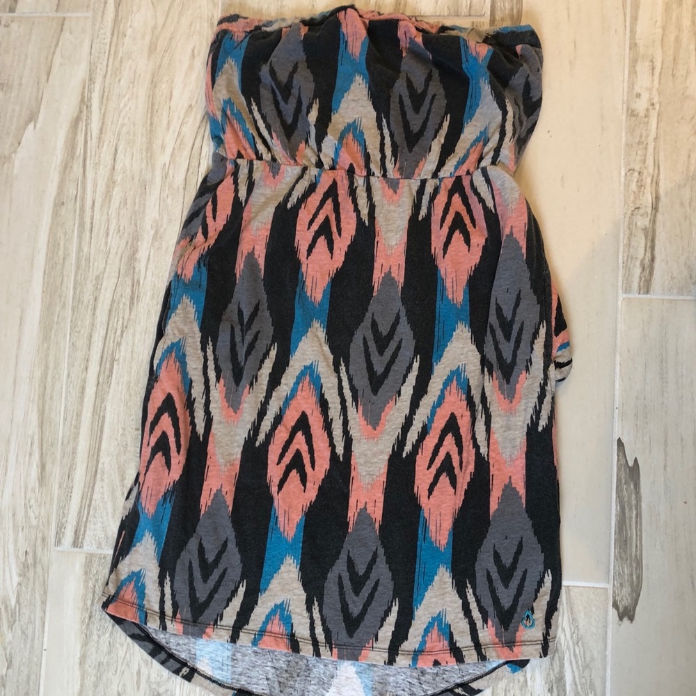 Volcom Strapless Dress/Coverup